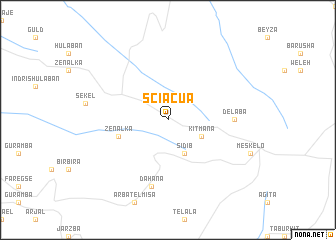 map of Sciacua