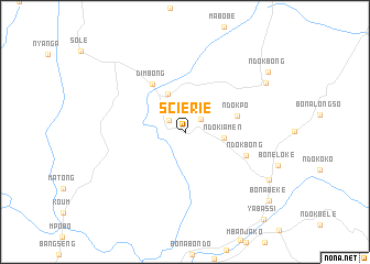 map of Scierie