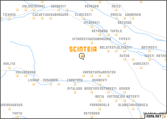 map of Scînteia