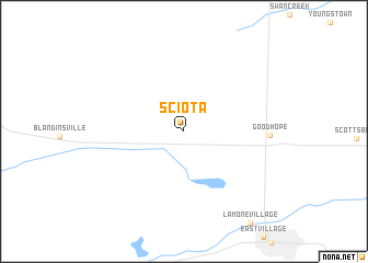 map of Sciota