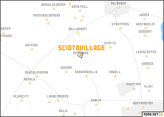 map of Scioto Village