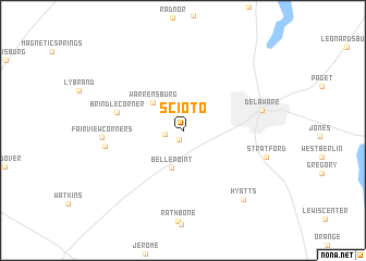 map of Scioto