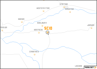 map of Scio