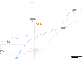 map of Scipio