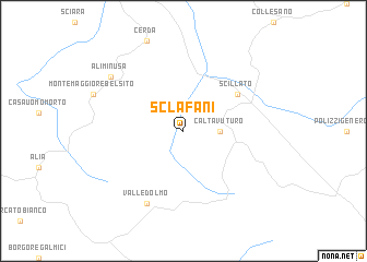 map of Sclafani