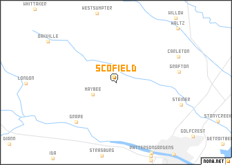 map of Scofield