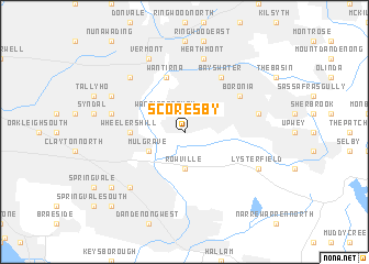 map of Scoresby