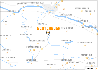 map of Scotch Bush