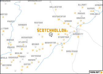 map of Scotch Hollow