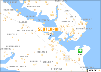 map of Scotch Point