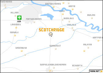 map of Scotch Ridge