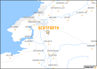 map of Scotforth