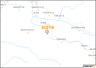 map of Scotia