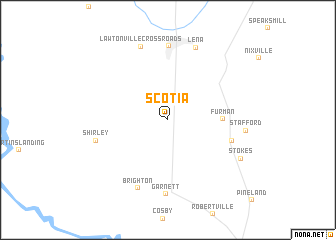 map of Scotia