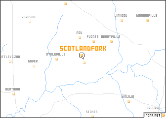 map of Scotland Fork