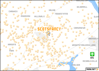 map of Scots Fancy