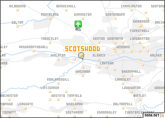 map of Scotswood