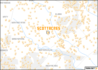 map of Scott Acres