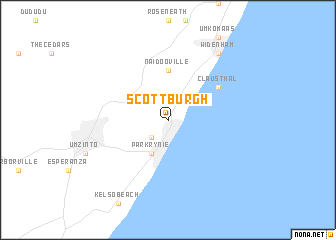 map of Scottburgh