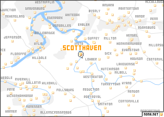 map of Scott Haven