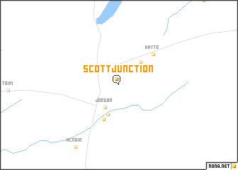 map of Scott Junction