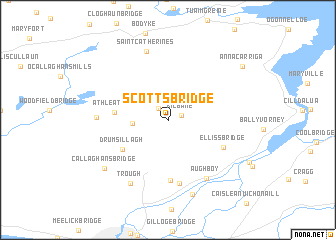 map of Scottʼs Bridge