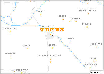 map of Scottsburg