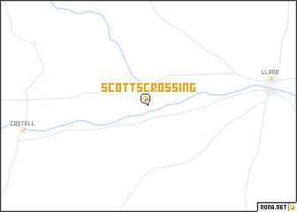 map of Scotts Crossing
