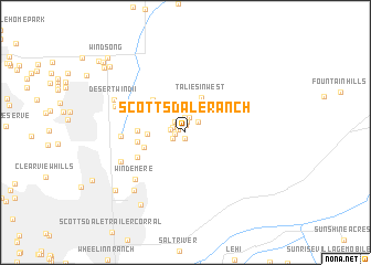 map of Scottsdale Ranch