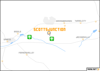 map of Scotts Junction
