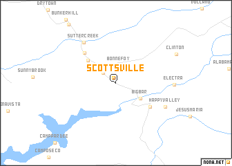 map of Scottsville