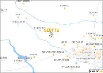 map of Scotts