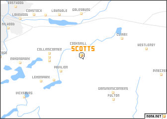 map of Scotts