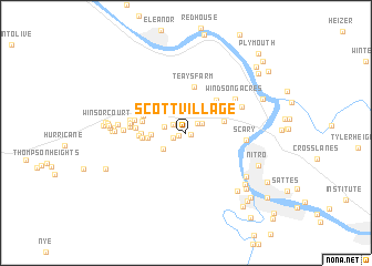 map of Scott Village