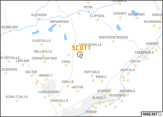 map of Scott