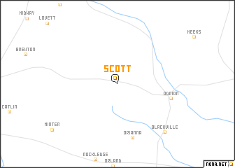 map of Scott