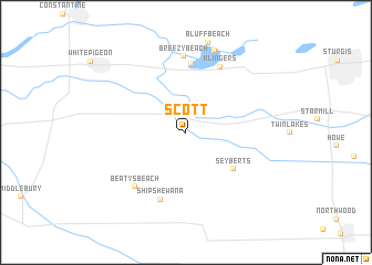 map of Scott