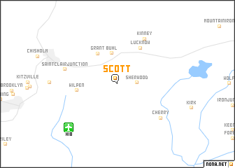 map of Scott