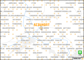 map of Scoumont