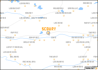 map of Scoury