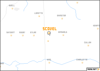 map of Scovel