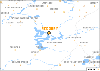 map of Scrabby