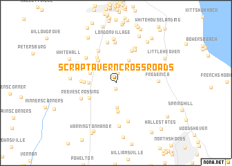 map of Scrap Tavern Crossroads