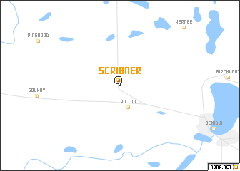 map of Scribner