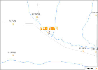 map of Scribner