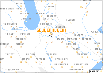 map of Sculenii Vechi