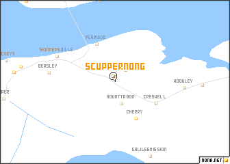 map of Scuppernong