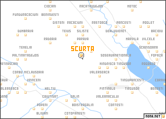 map of Scurta