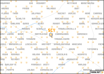 map of Scy