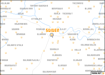 map of Sdider
